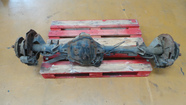 Rear axle with drum brakes LAND ROVER Defender Station Wagon (L316) Imagem-2