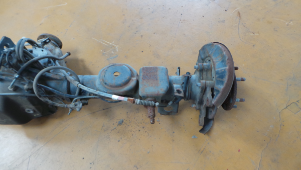 Rear axle with drum brakes OPEL Frontera A Sport Imagem-3