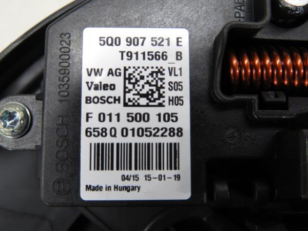 Ventola riscaldamento / Ventilatore abitacolo VOLKSWAGEN Golf VII Variant (BA5, BV5) Imagem-7
