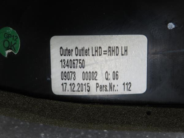Diffuser / air vent OPEL Astra K Imagem-2