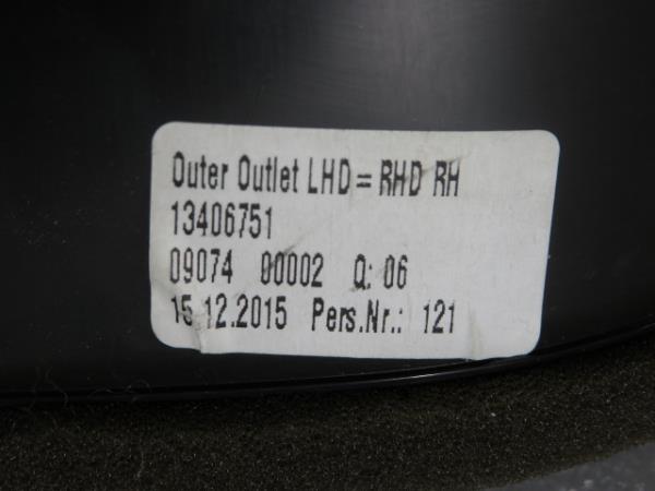 Difusor / saída de ar OPEL Astra K Imagem-5