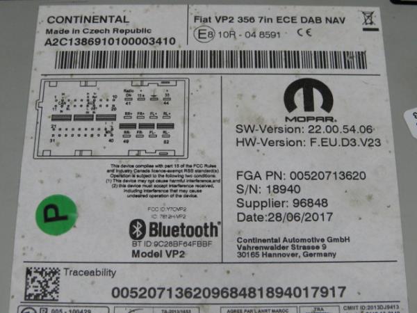 Radio / autorradio FIAT Tipo Wagon (358_) Imagem-4