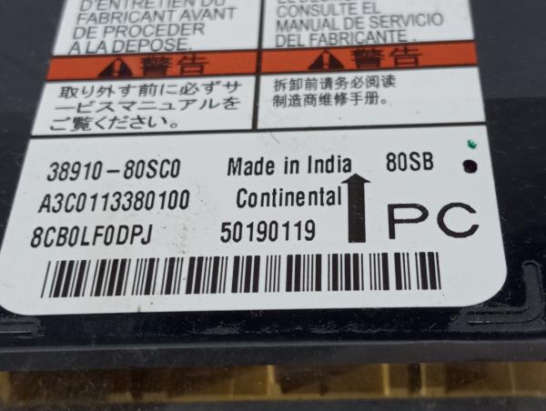 Centralina airbag SUZUKI Swift V (RZ, AZ) Imagem-2