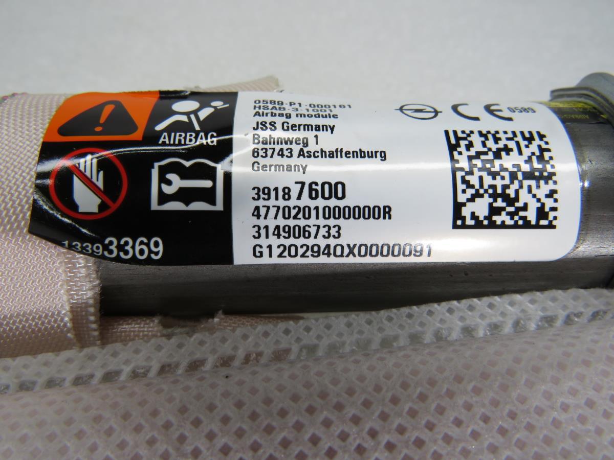 Right Curtain Airbag OPEL Astra K Sports Tourer Imagem-3