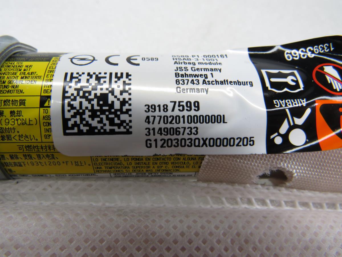 Airbag cortina esquerdo OPEL Astra K Sports Tourer Imagem-3