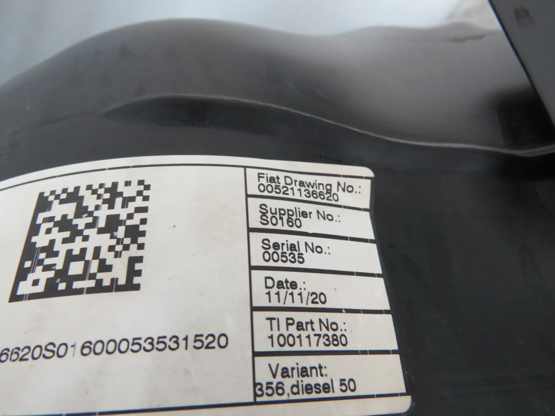 Serbatoio carburante FIAT Tipo Hatchback (357_) Imagem-3