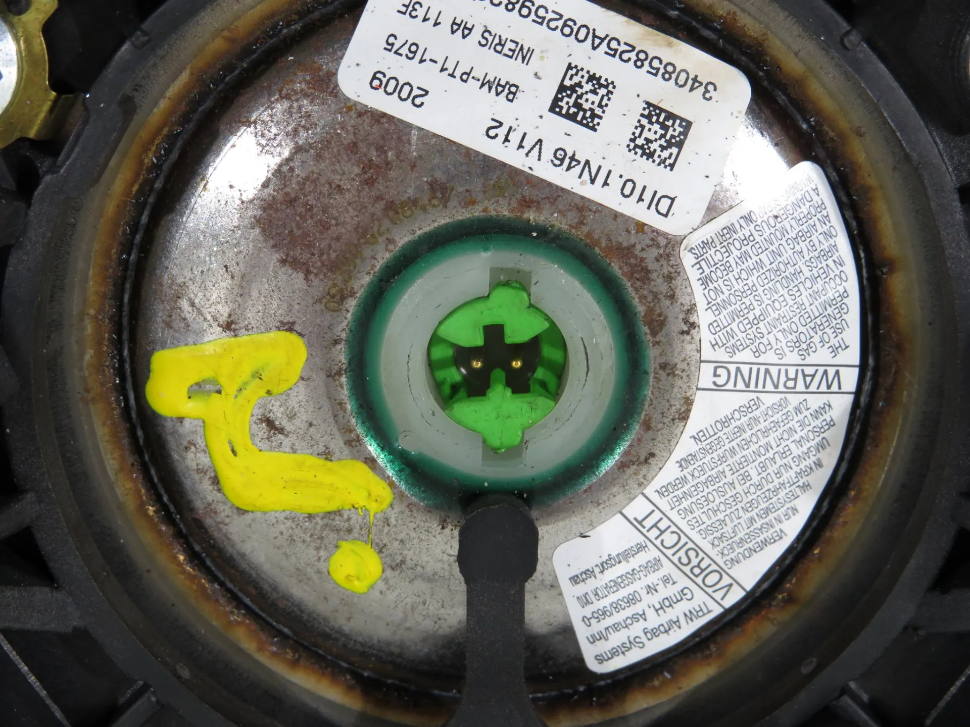 Airbag del Volante FIAT Grande Punto (199_) Imagem-2