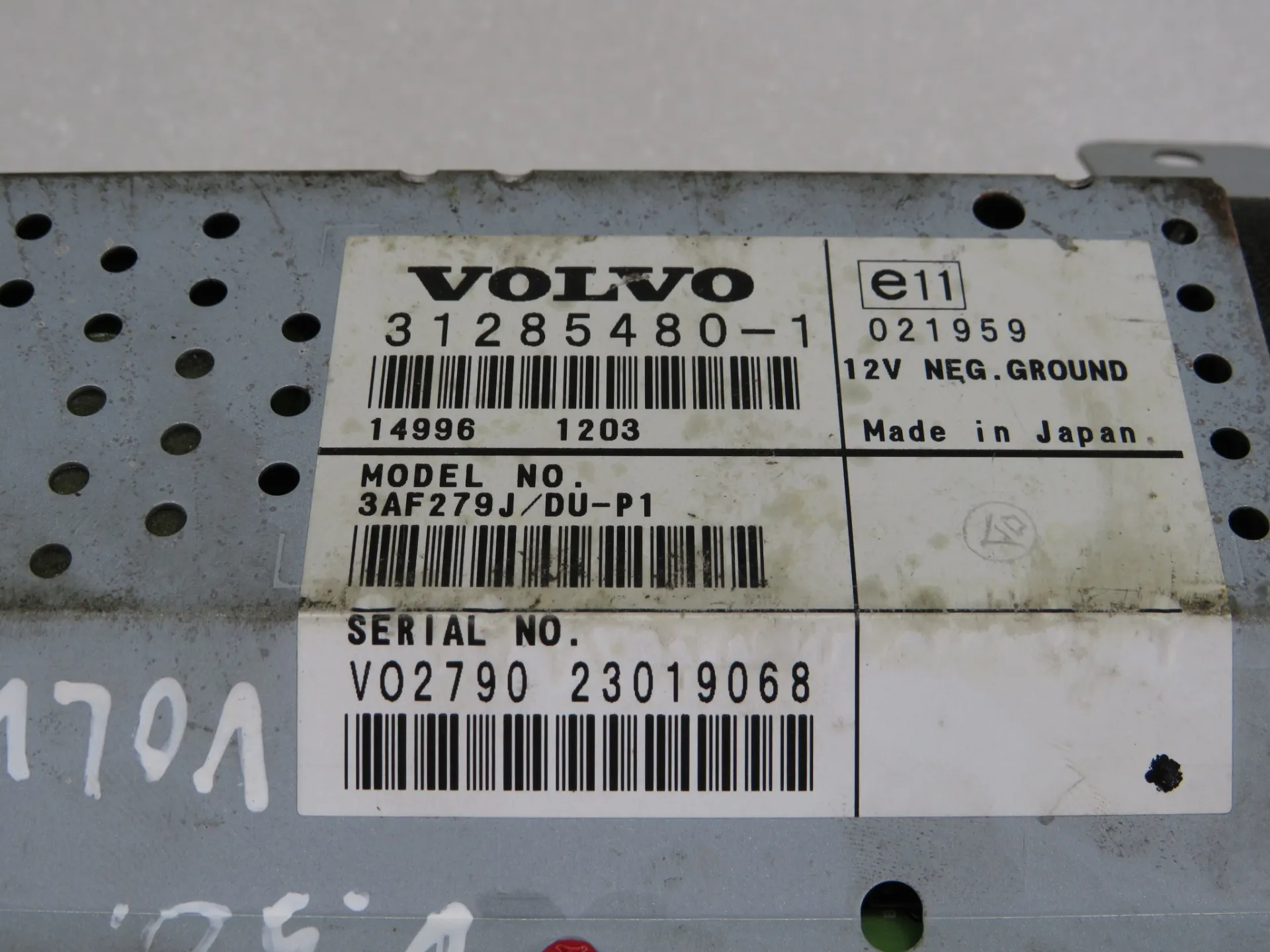 Pantalla / pantalla de información VOLVO V50 (MW) Imagem-4