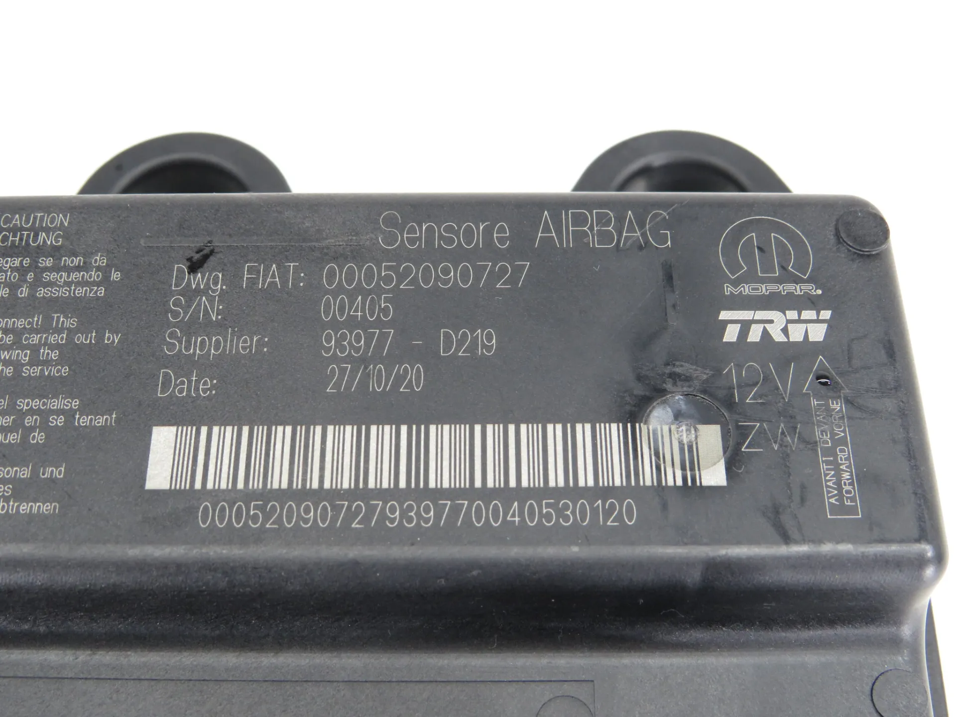 Steuergerät Airbag FIAT Tipo Hatchback (357_) Imagem-2