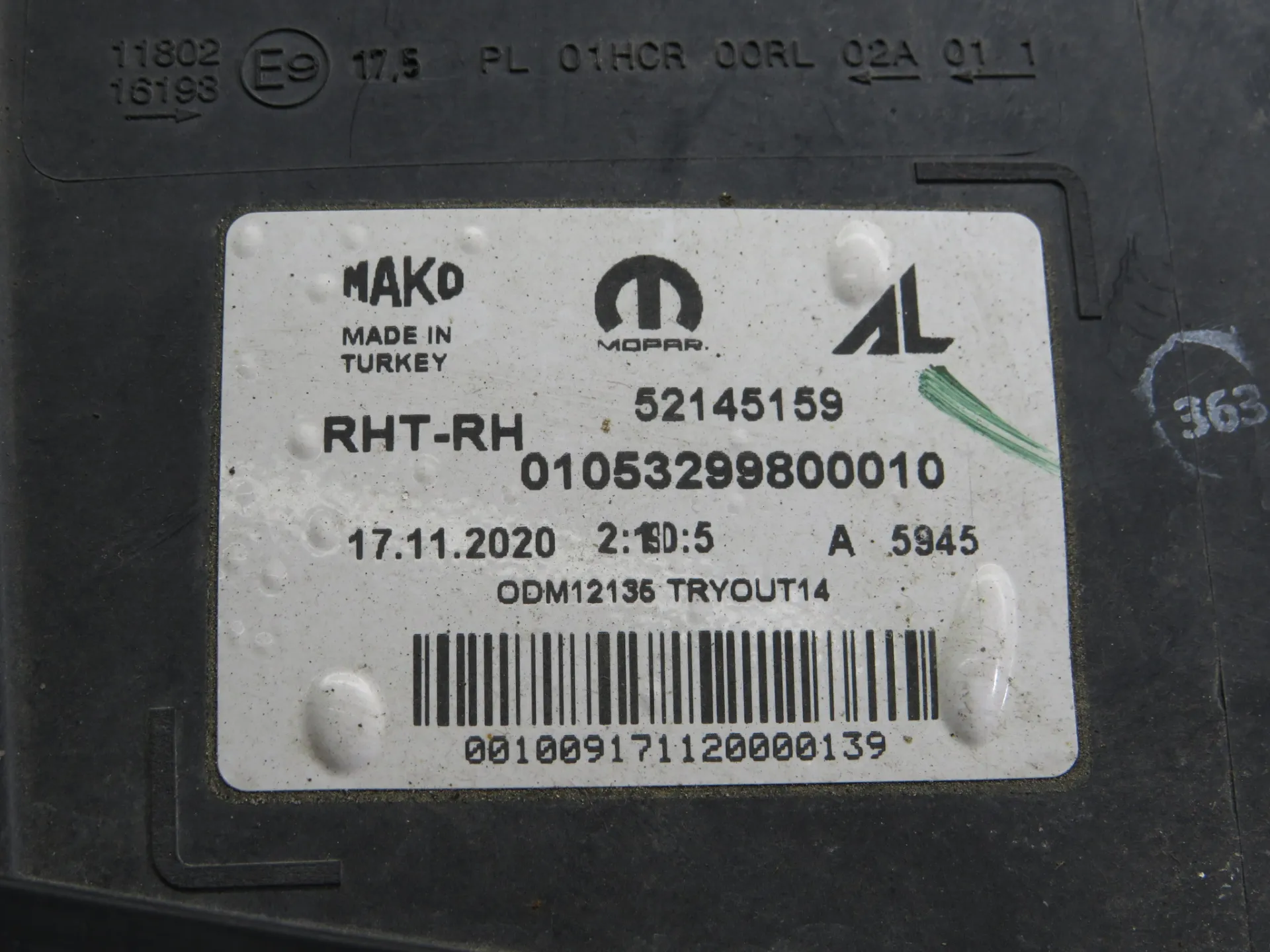 Óptica / faro Derecho FIAT Tipo Hatchback (357_) Imagem-7