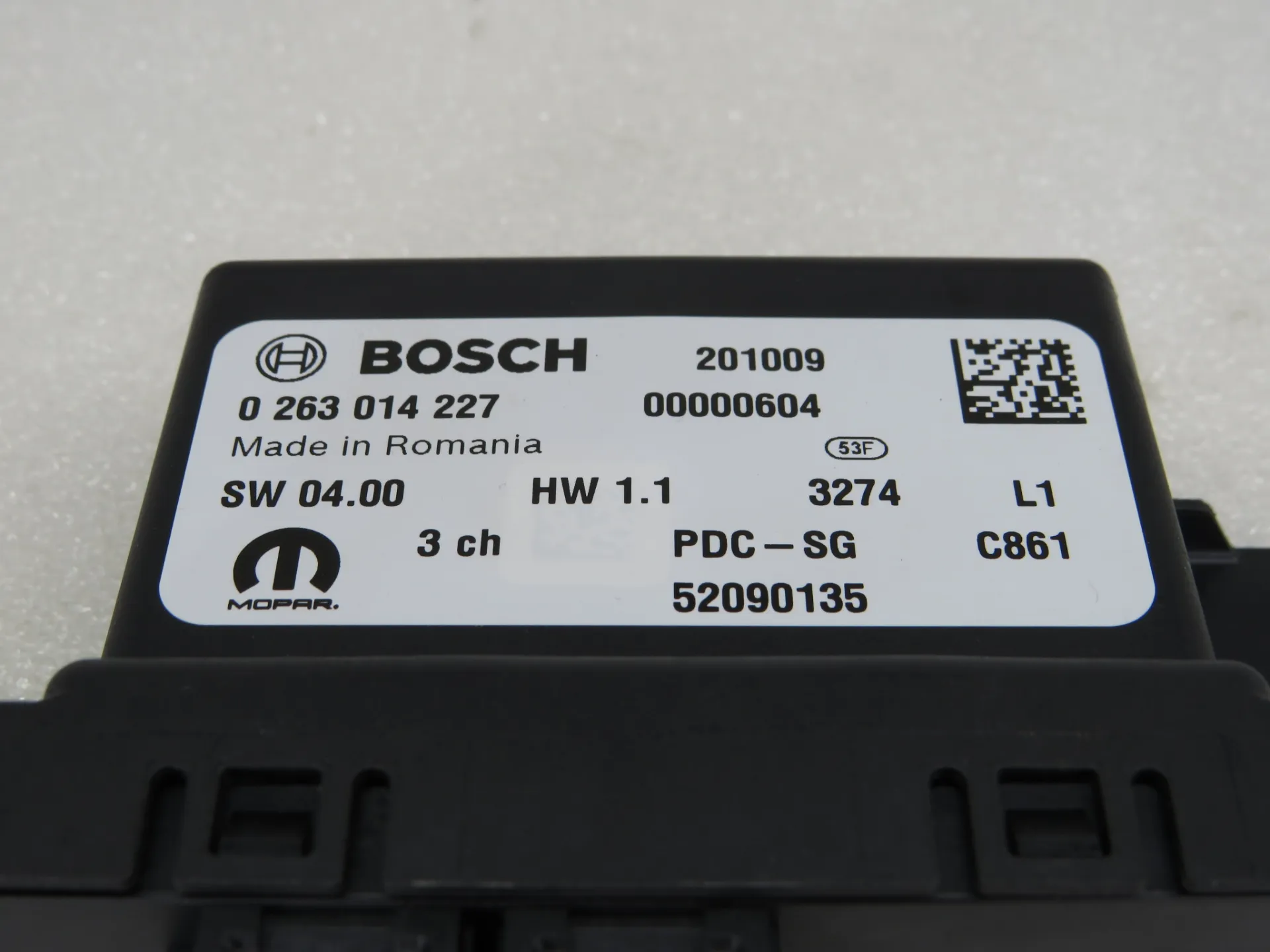 Parking PDC Control Unit Module FIAT Tipo Hatchback (357_) Imagem-2