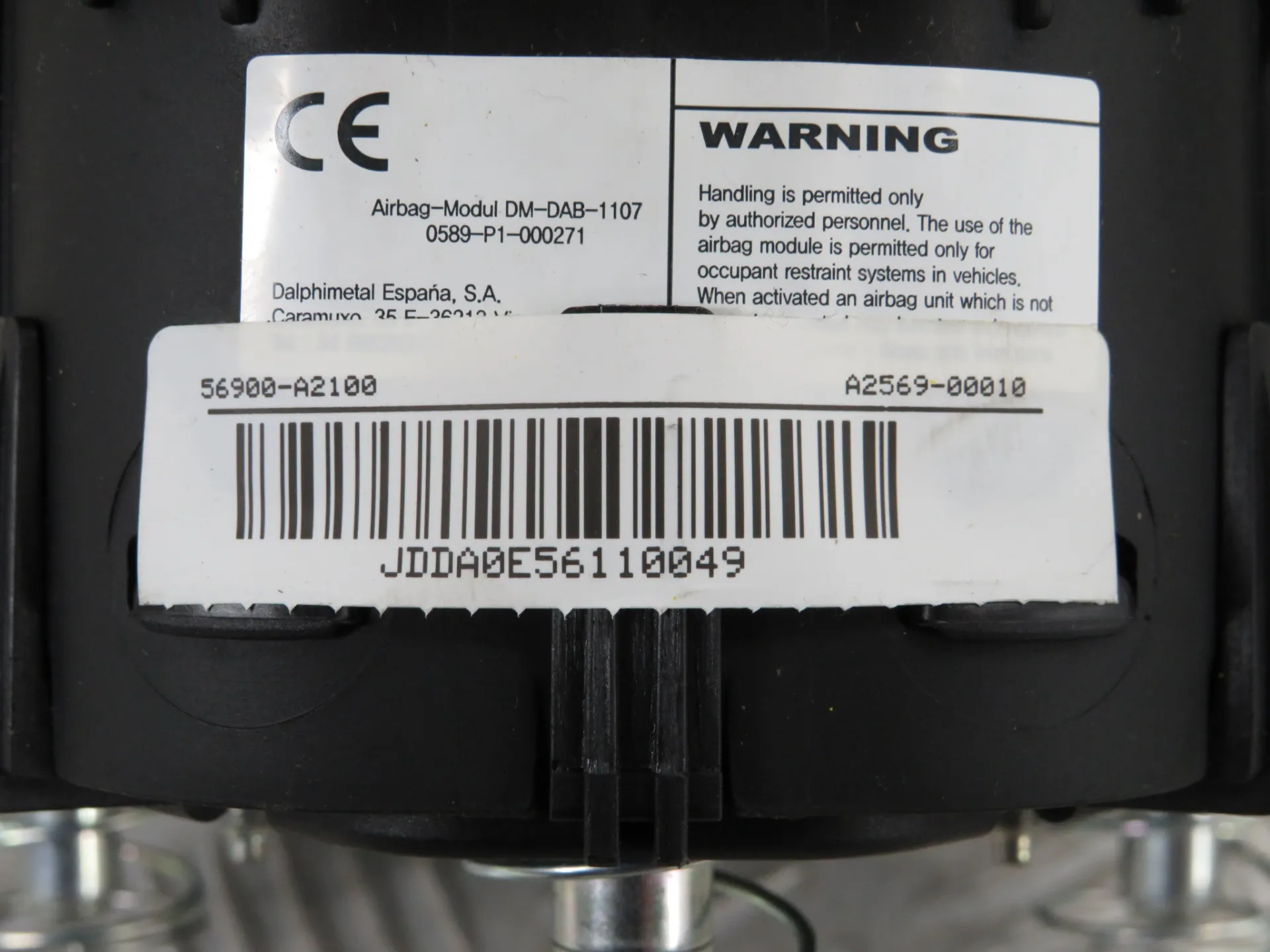 Kit d’airbags KIA Ceed Sportswagon (JD) Imagem-3