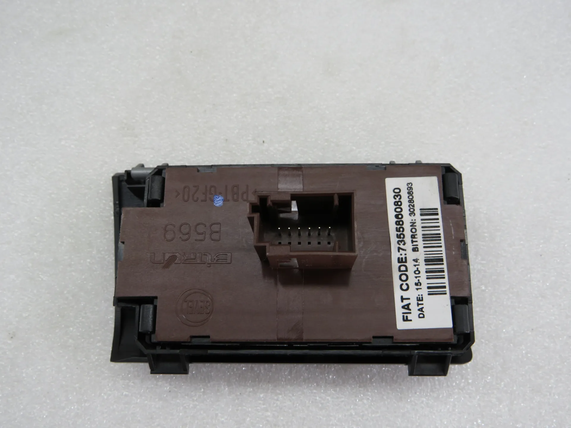 Light switch PEUGEOT Boxer Imagem-1