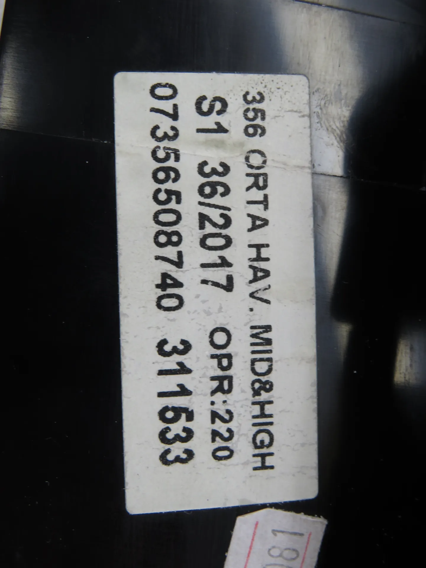 Difusor / salida de aire FIAT Tipo Wagon (358_) Imagem-4