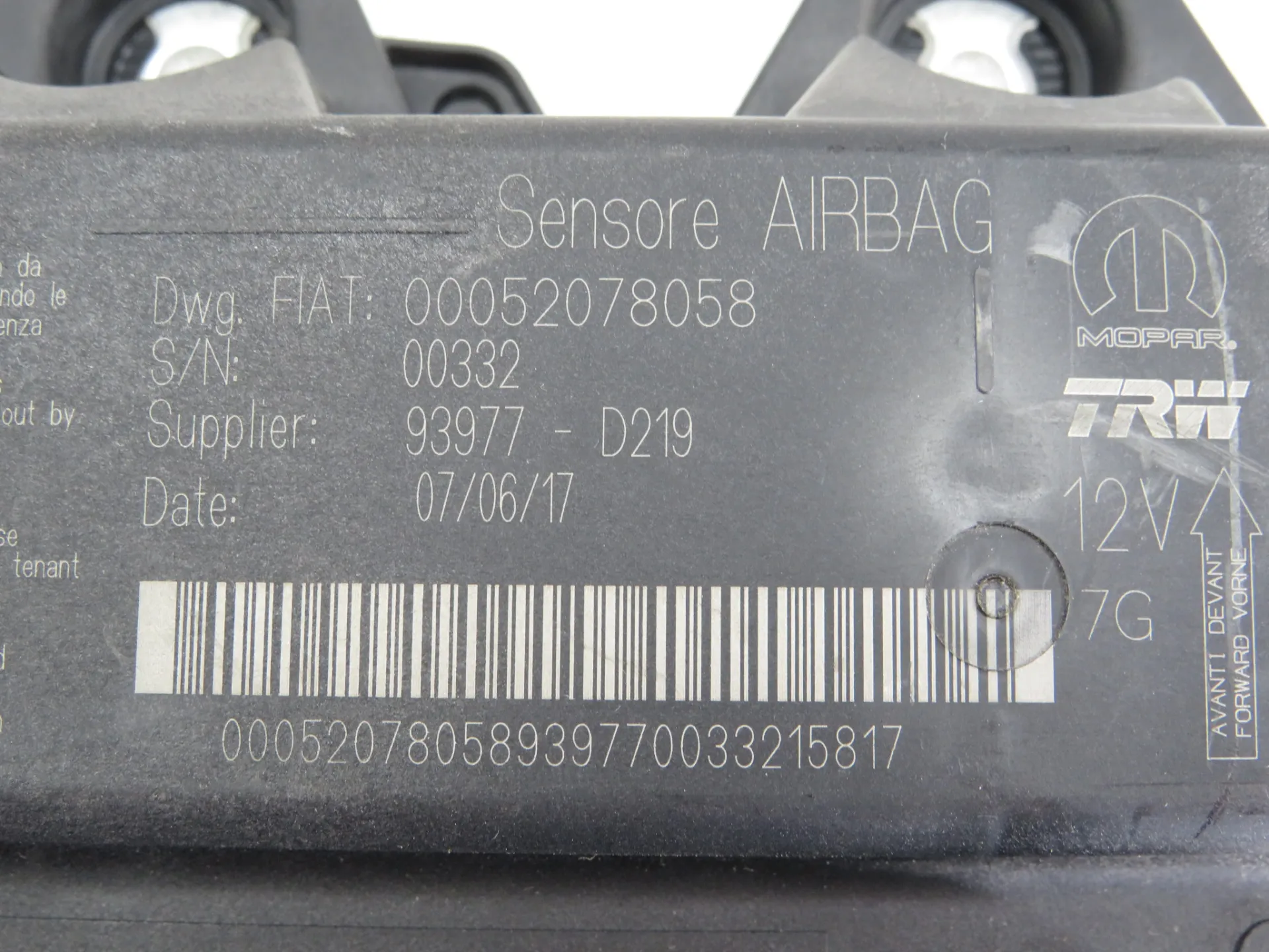 Centralina airbag FIAT Tipo Wagon (358_) Imagem-3