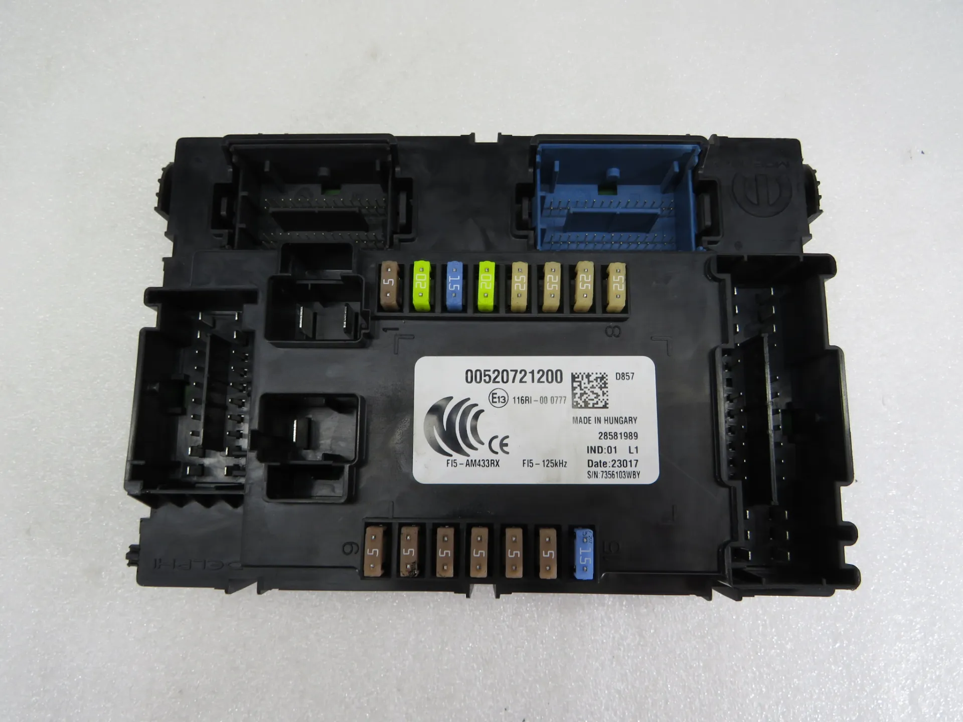 Caja fusibles / SAM / BSI FIAT Tipo Wagon (358_)