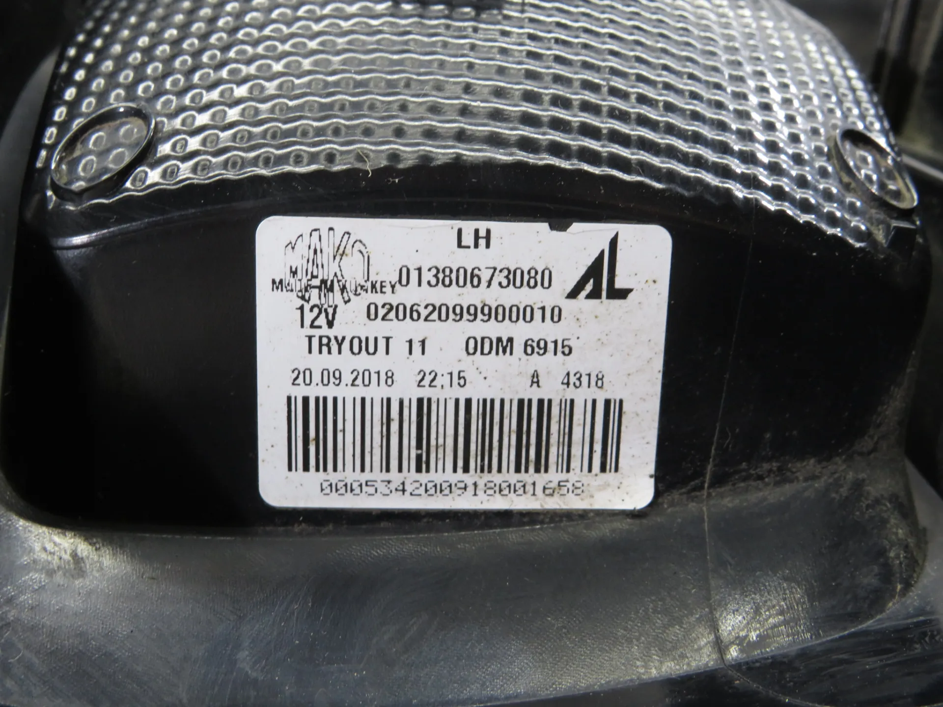 Left Tail light PEUGEOT Boxer Imagem-4