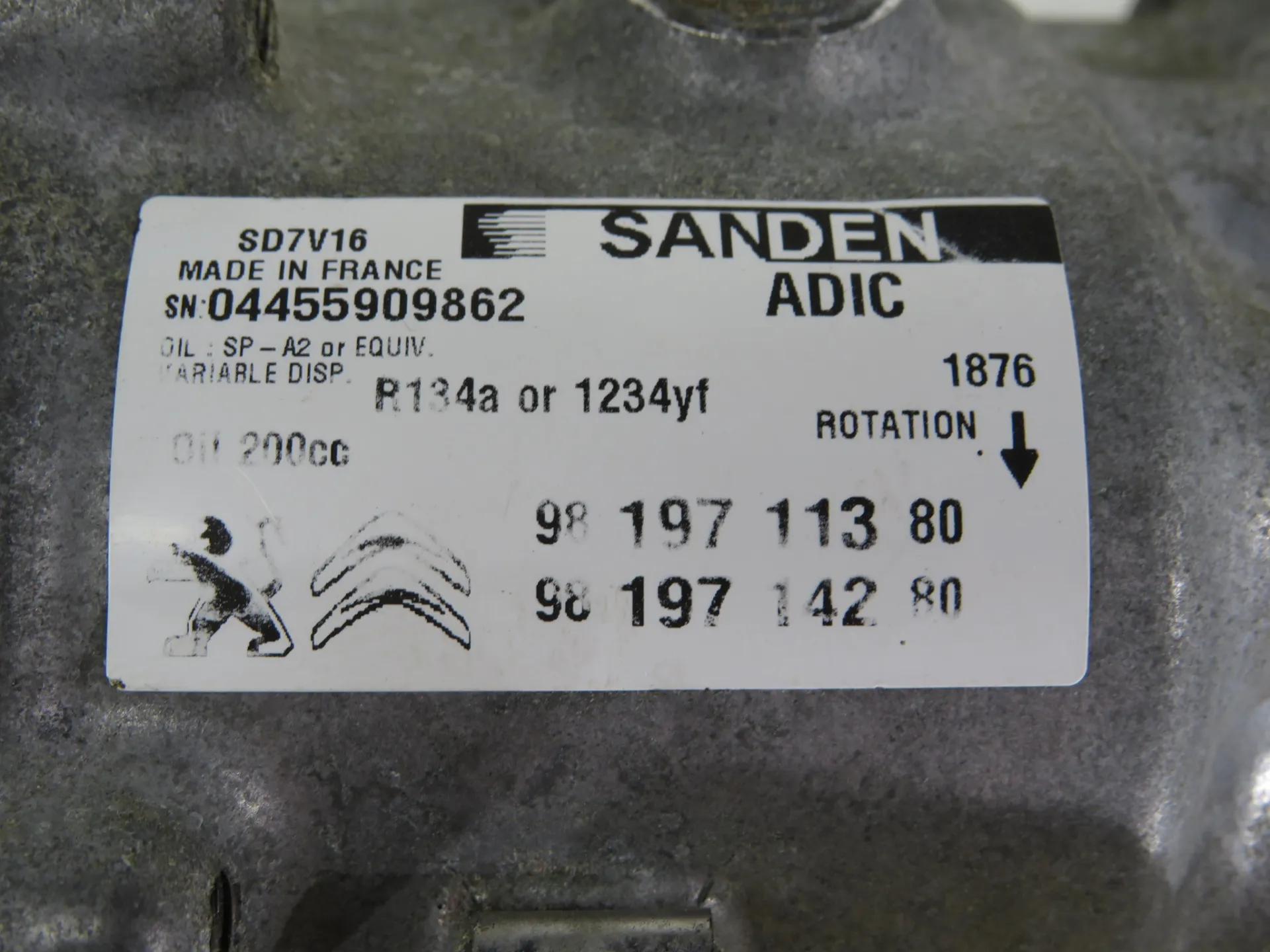 AC compressor PEUGEOT Boxer Imagem-4