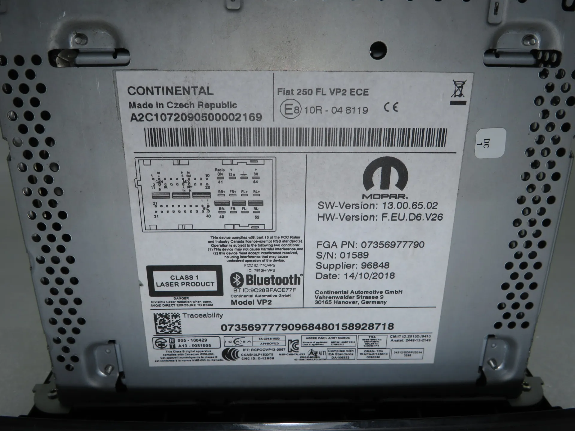 Autoradio FIAT Ducato (250_, 290_) Imagem-5