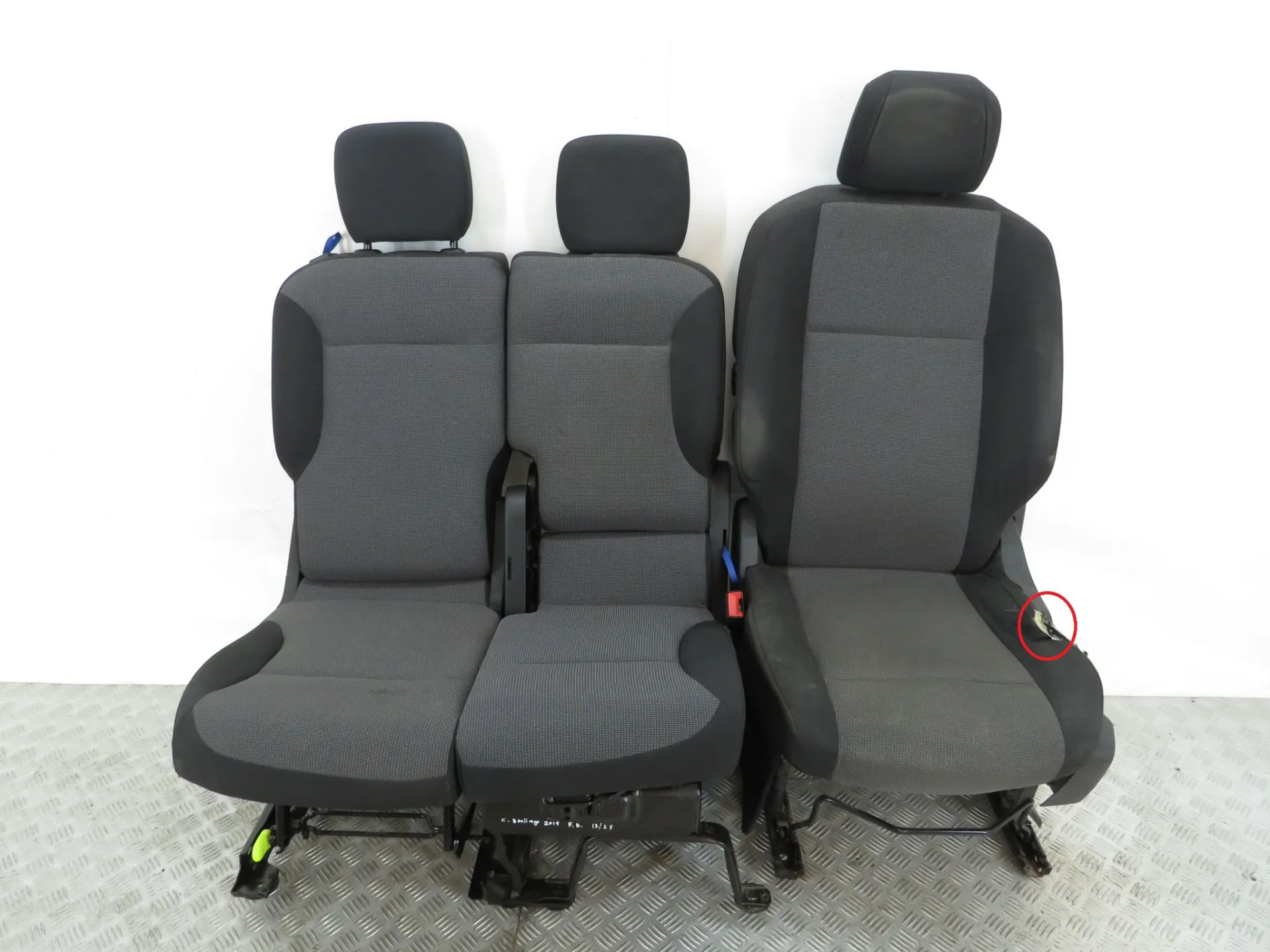 Conjunto de bancos CITROËN Berlingo (K9)