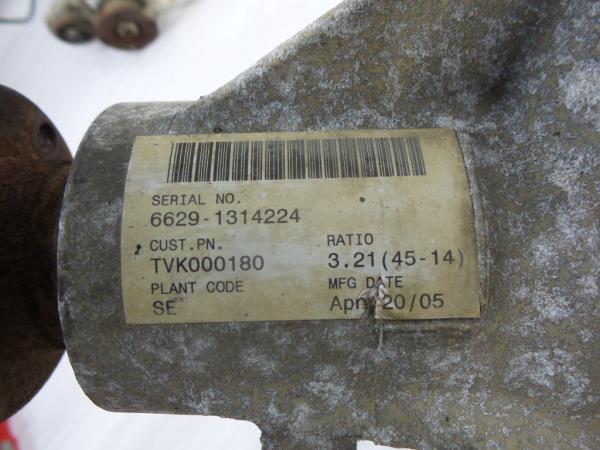 Rear differential LAND ROVER Freelander (L314) Imagem-5