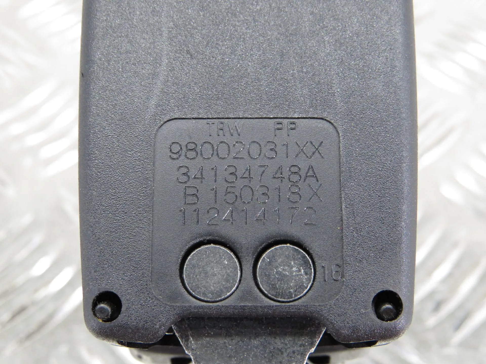 Fibbia cintura posteriore destra PEUGEOT 308 SW II Van (LC_) Imagem-4