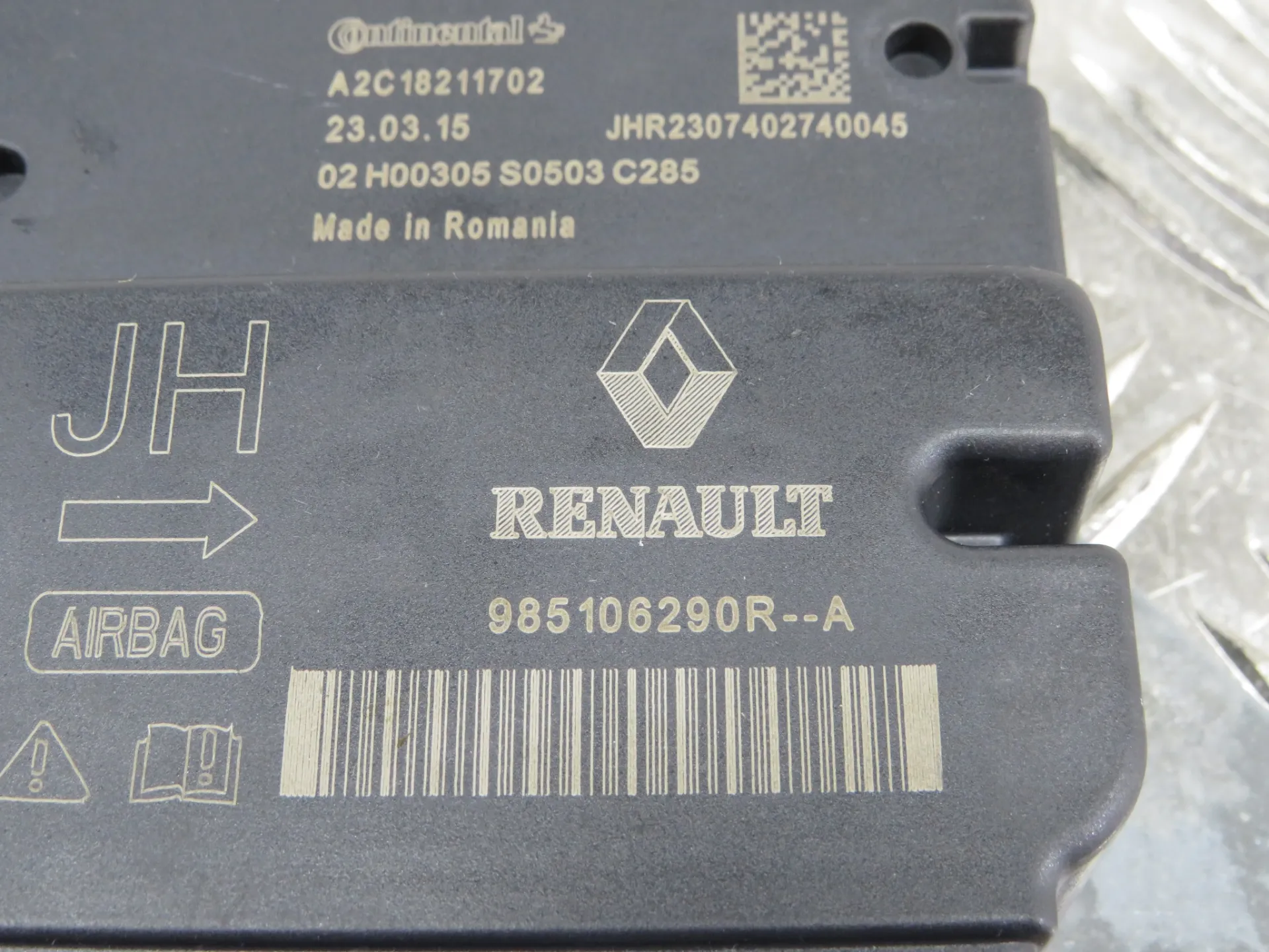 Centralina airbag RENAULT Master III (FV) Imagem-2