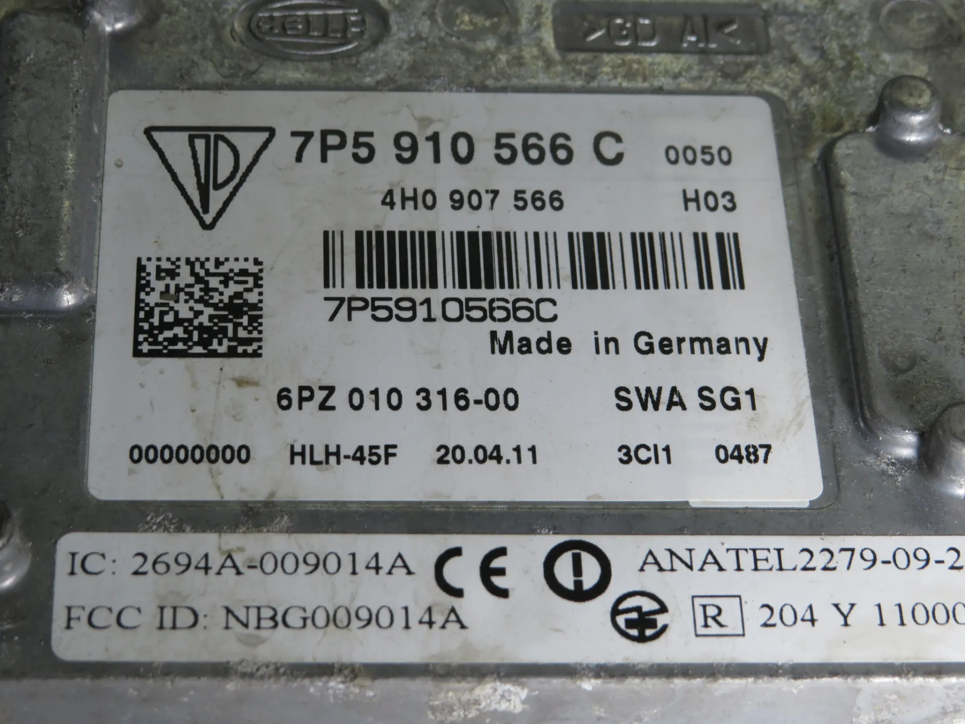 Sensor ABS Trasero Izquierdo PORSCHE Cayenne (92A) Imagem-3