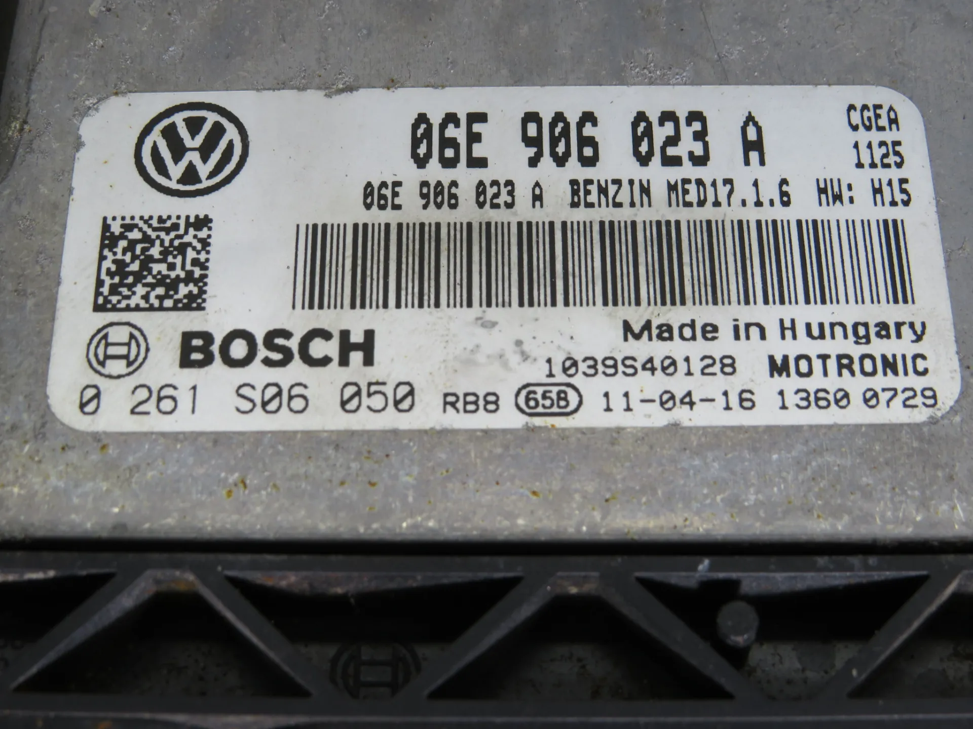 Calculateur /  Unité de contrôle moteur PORSCHE Cayenne (92A) Imagem-3
