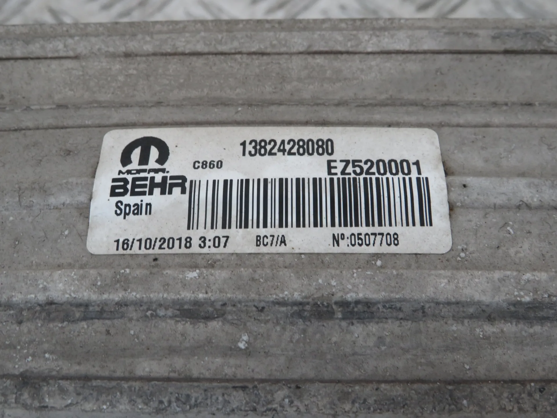 Radiador do intercooler FIAT Ducato (250_, 290_) Imagem-3