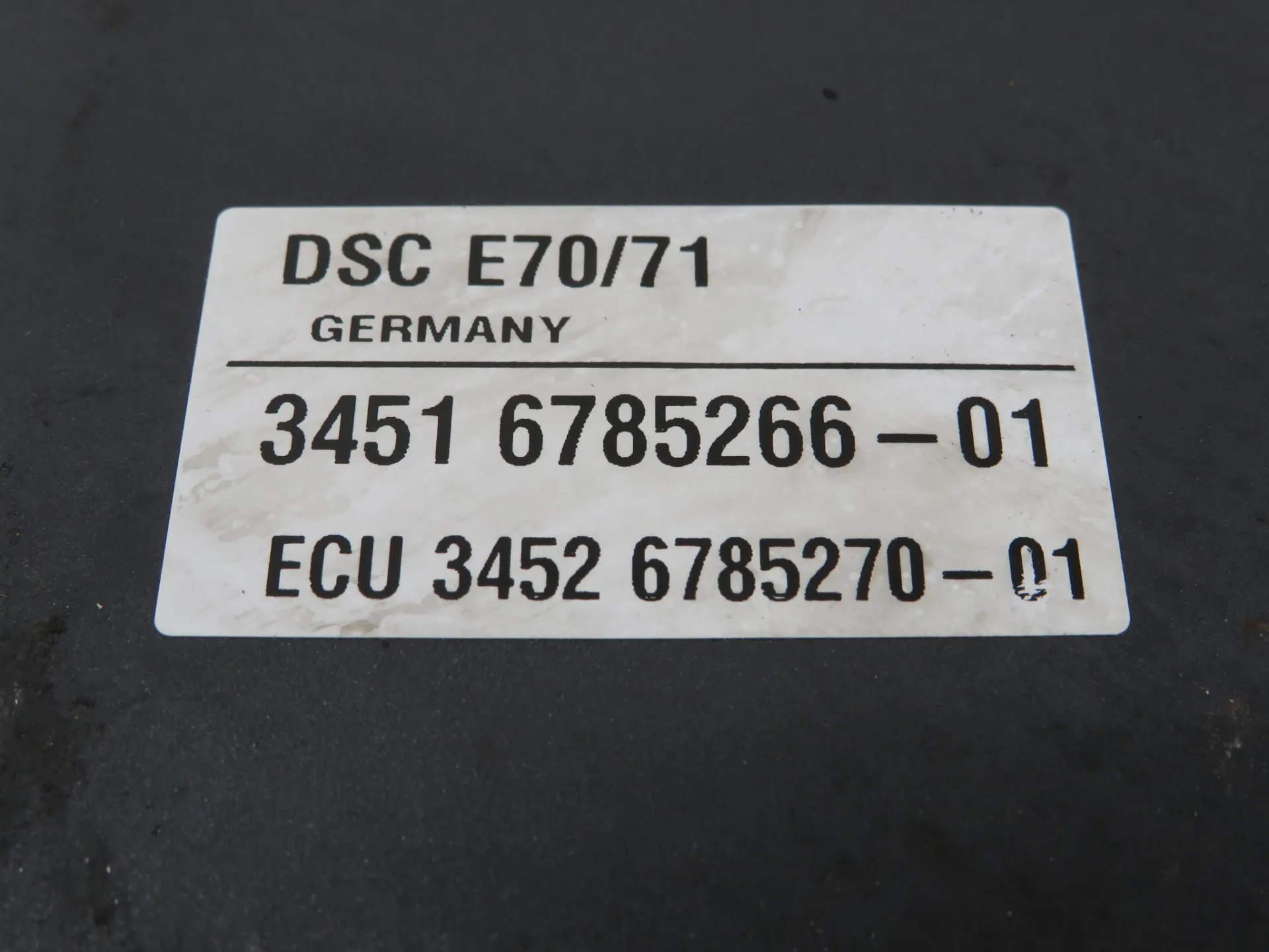 ABS BMW X6 (E71, E72) Imagem-2