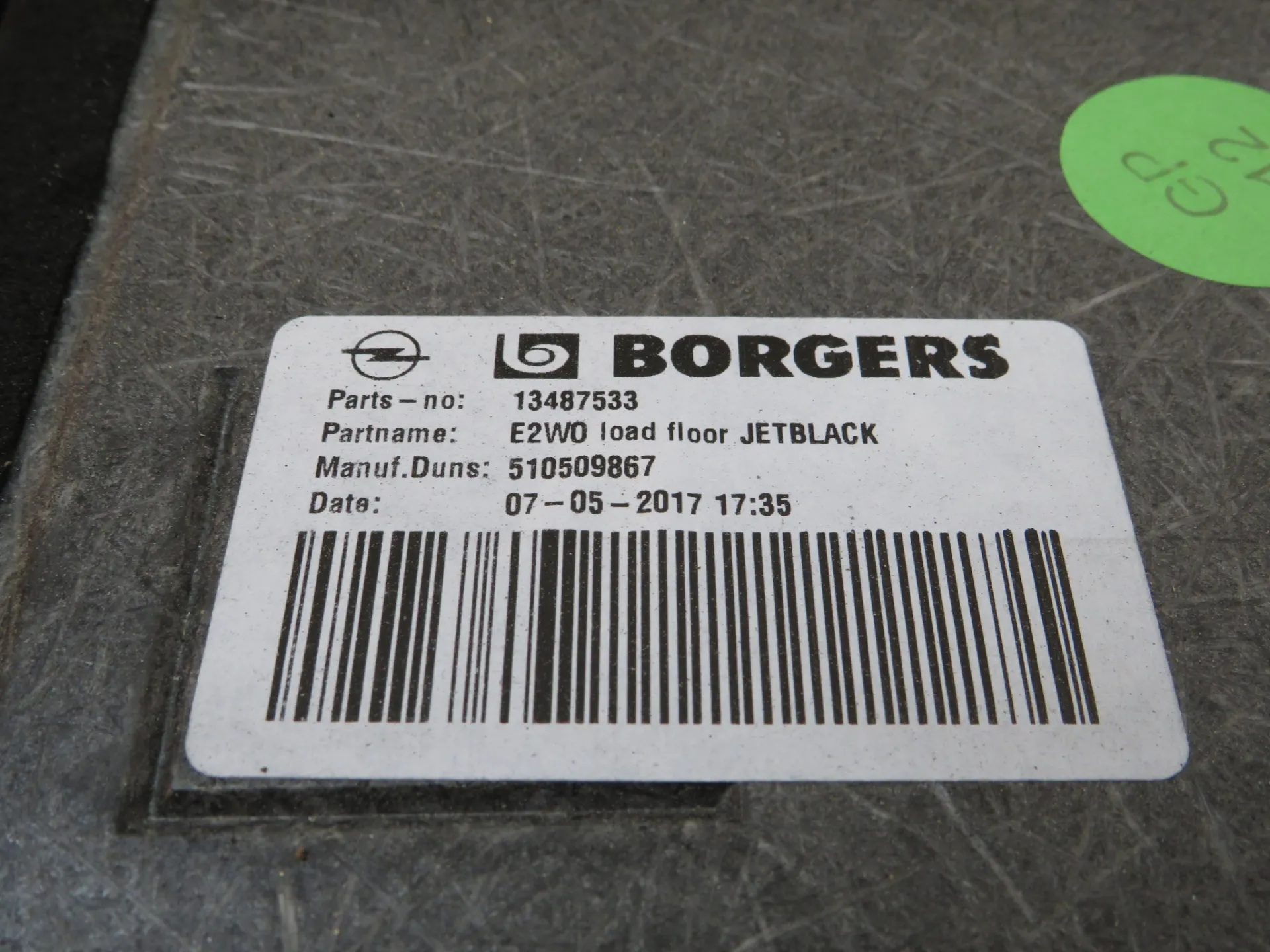 Rear Parcel shelf / trunk cover OPEL Insignia B Sports Tourer (Z18) Imagem-2