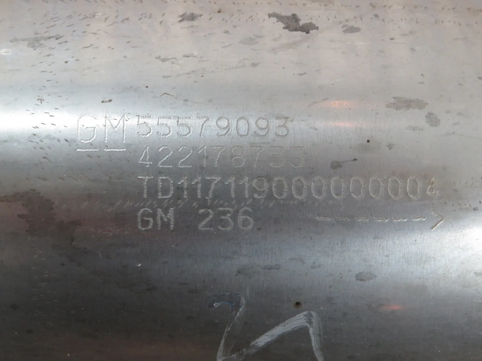 Catalytic converter / particle filter OPEL Insignia B Sports Tourer (Z18) Imagem-3