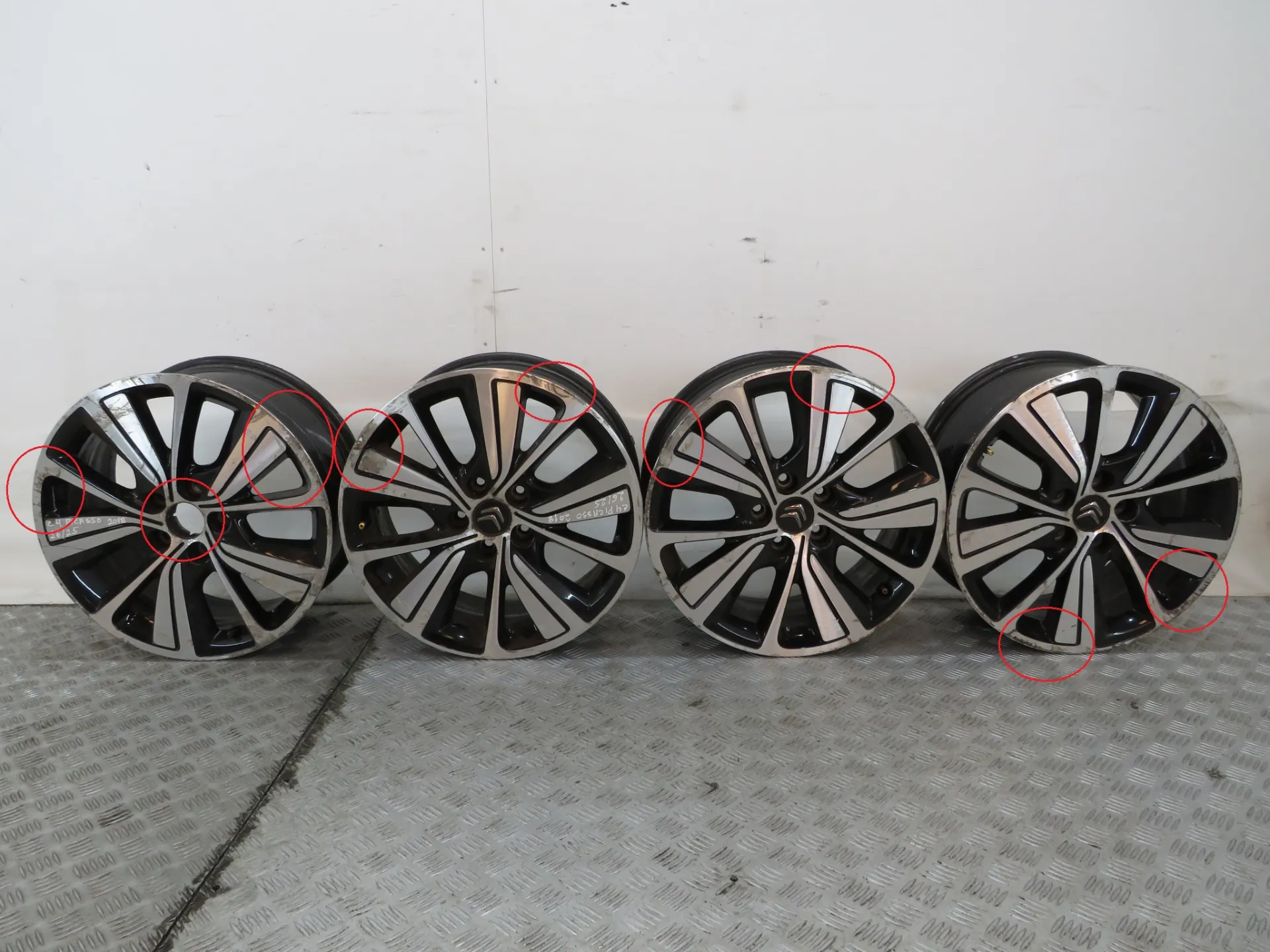 Conjunto de jantes CITROËN C4 Grand Picasso II (DA_, DE_)