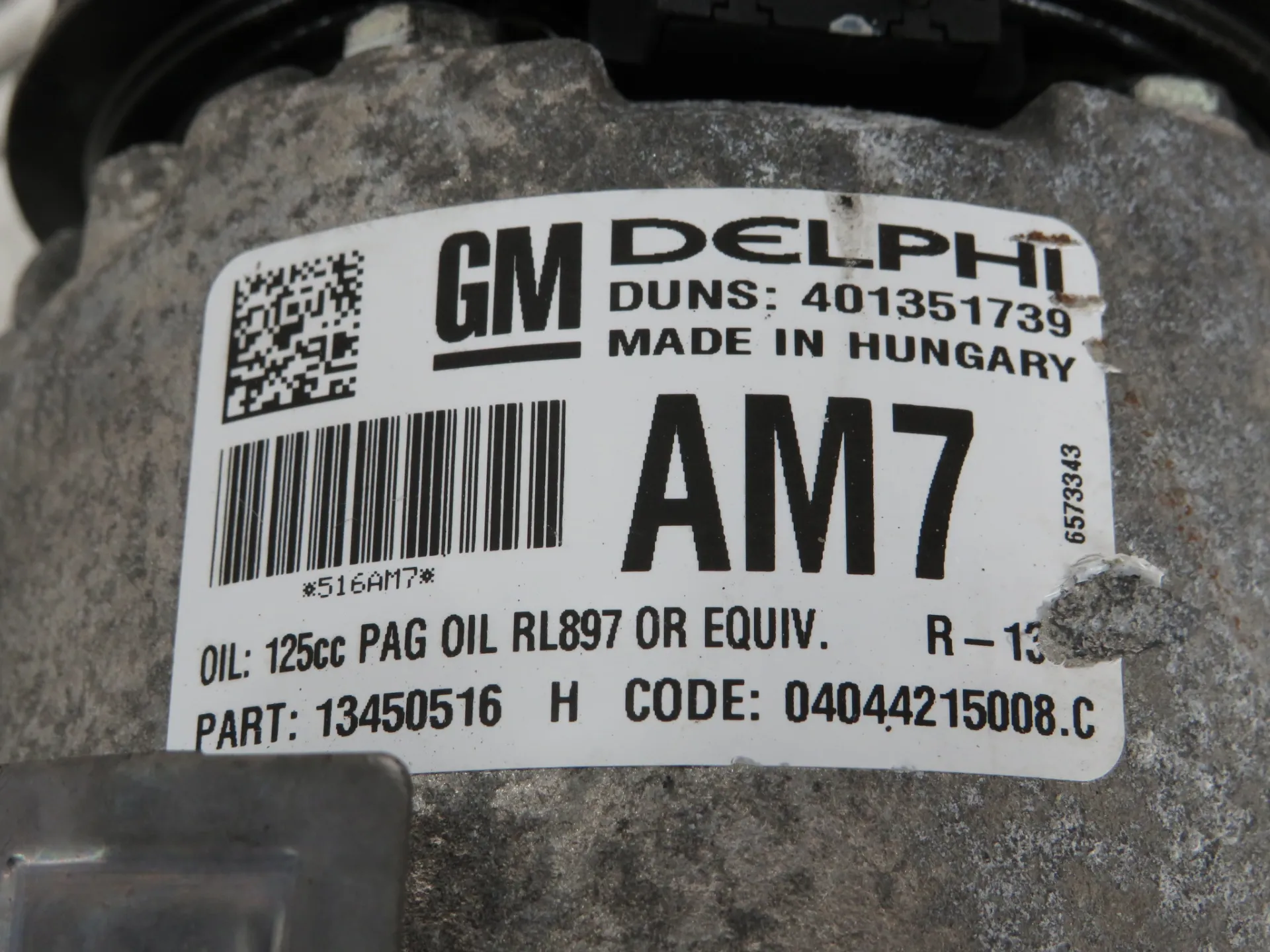 AC compressor OPEL Astra J GTC Imagem-4