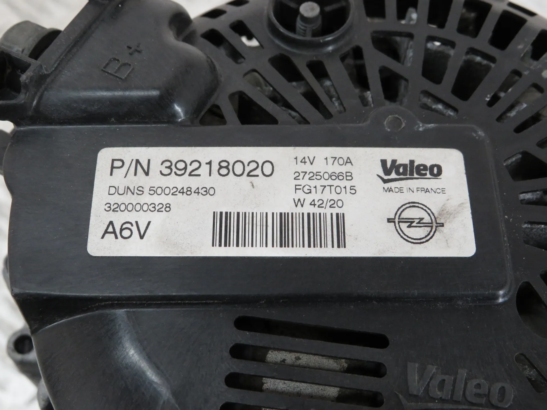 Alternator OPEL Astra K Sports Tourer Imagem-3