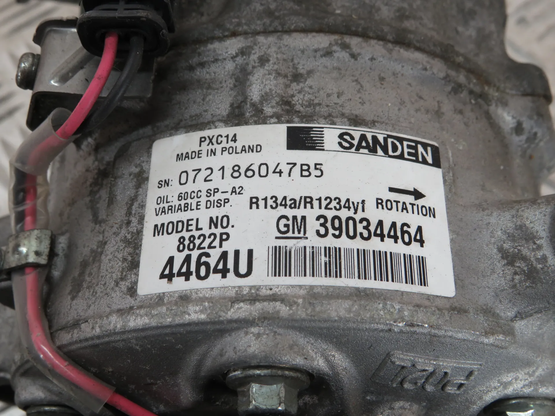 AC compressor OPEL Insignia B Sports Tourer (Z18) Imagem-3