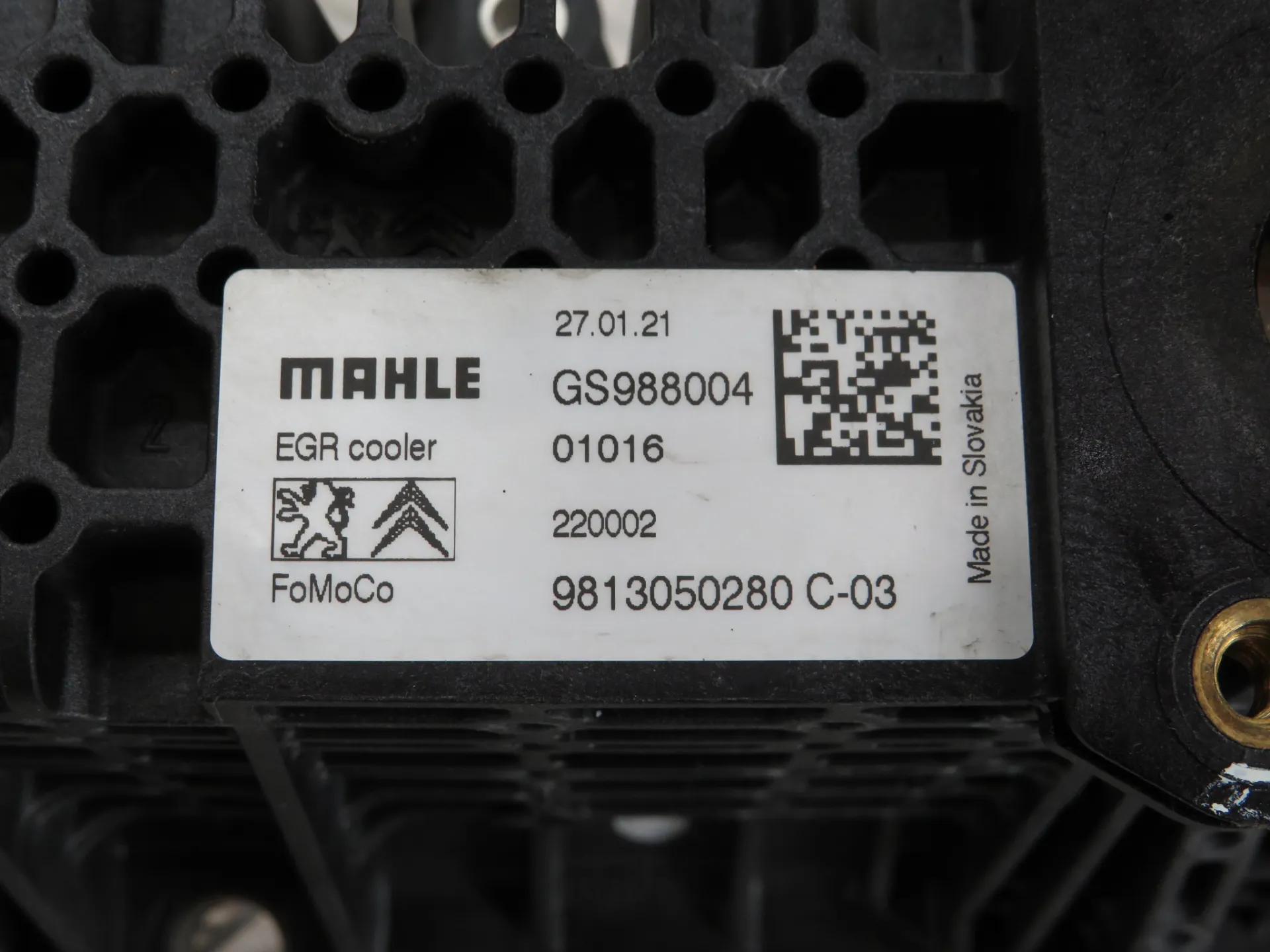 Radiador de gases / EGR PEUGEOT 208 II Imagem-3