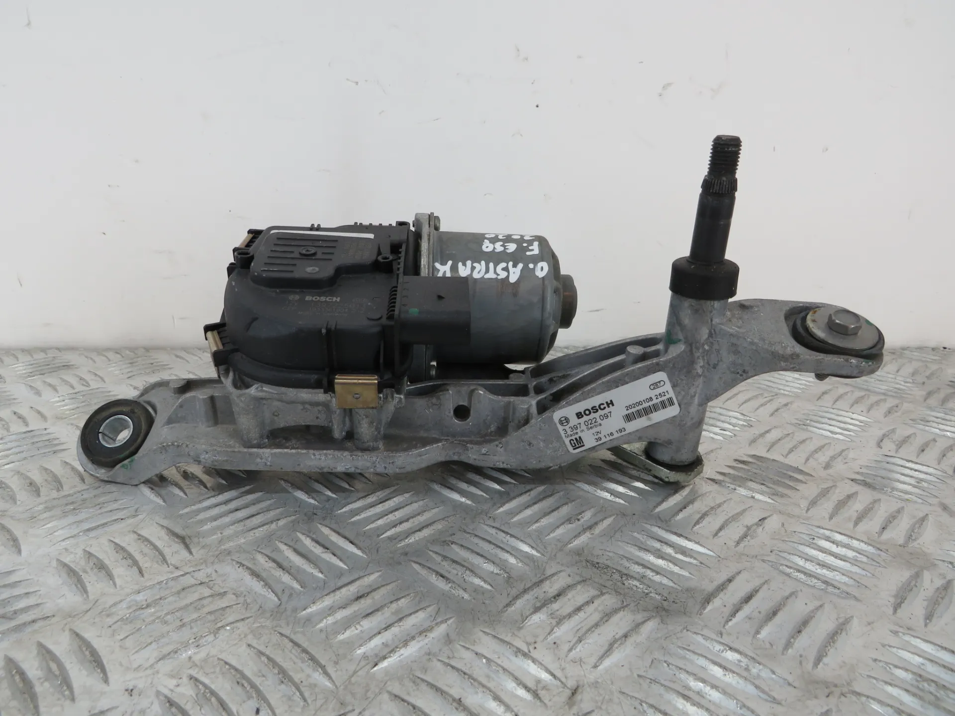 Front Wiper Motor OPEL Astra K Sports Tourer