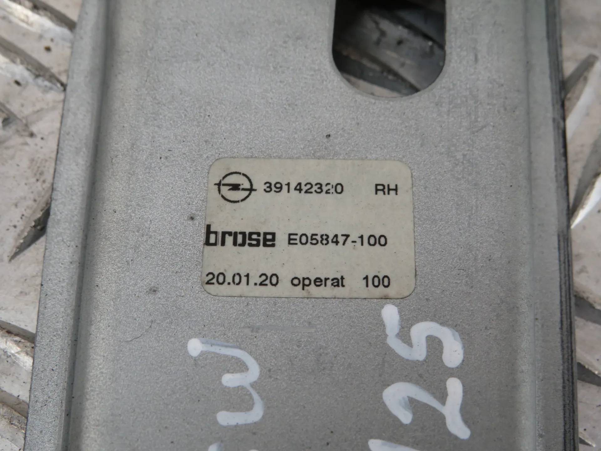 Right Rear  Door Window Regulator Motor OPEL Astra K Sports Tourer Imagem-4