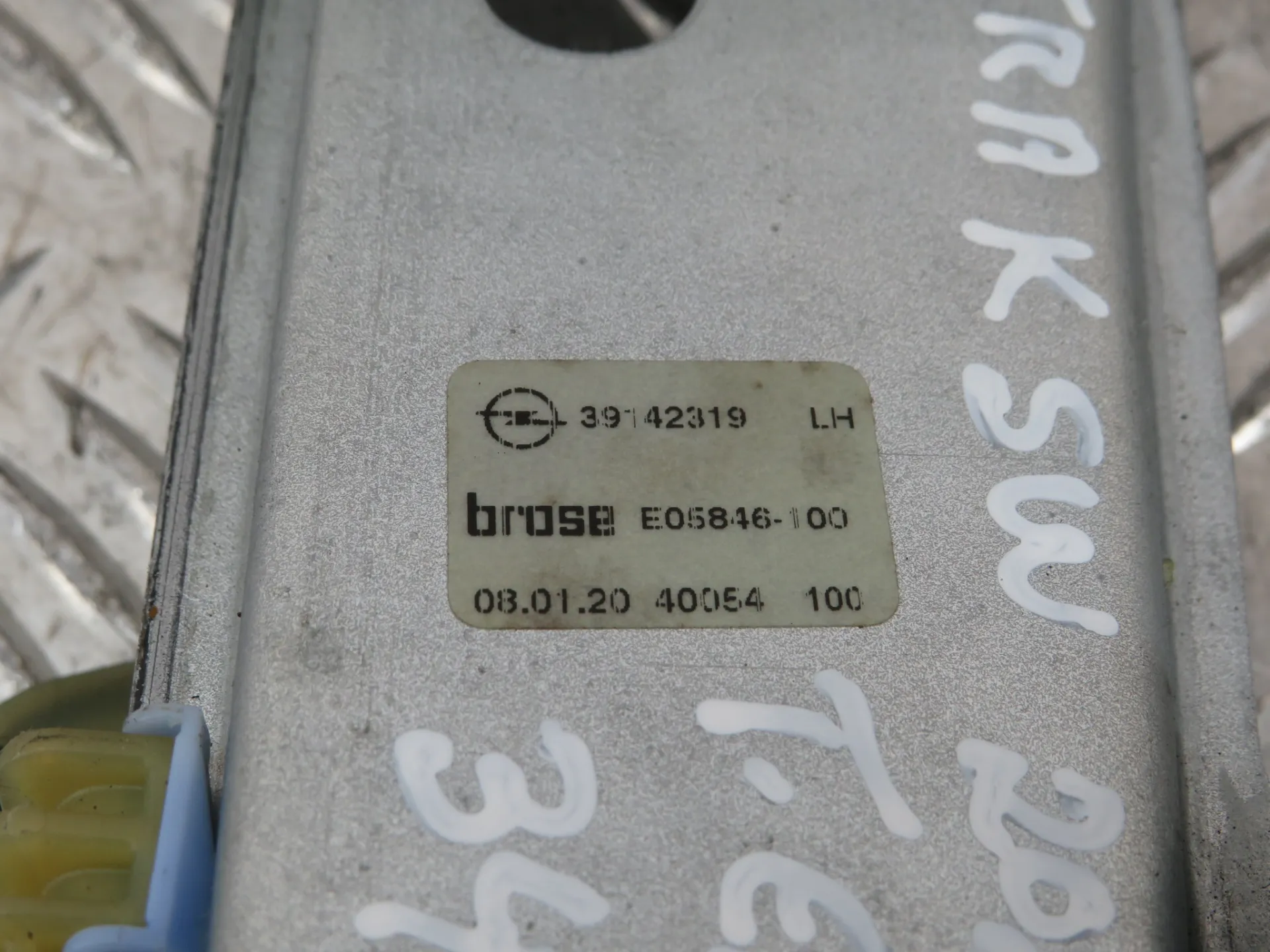 Left rear window regulator OPEL Astra K Sports Tourer Imagem-3