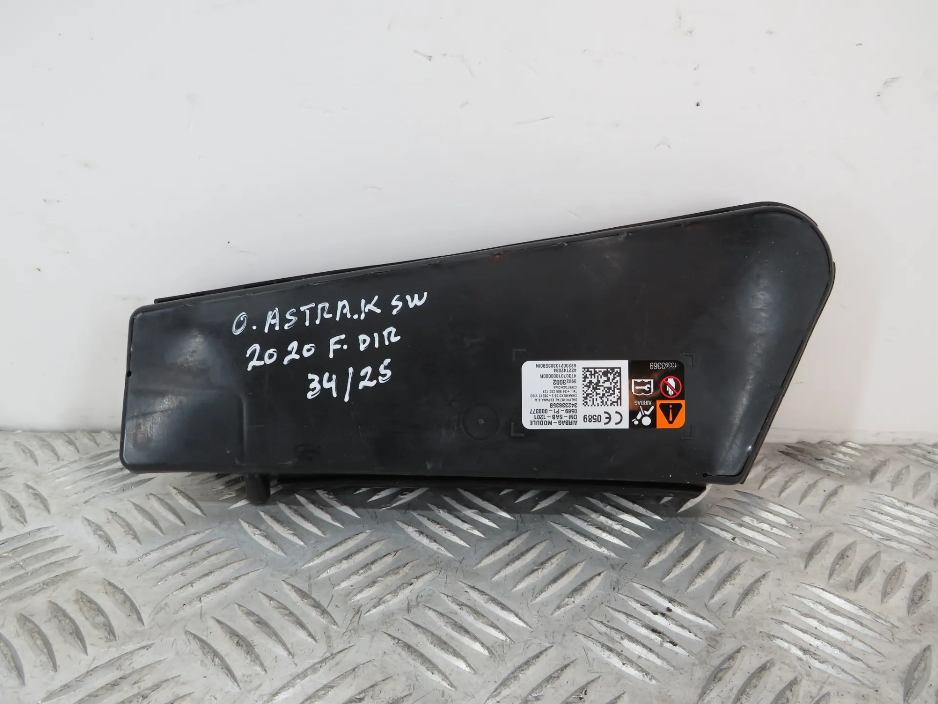 Right Seat Airbag OPEL Astra K Sports Tourer