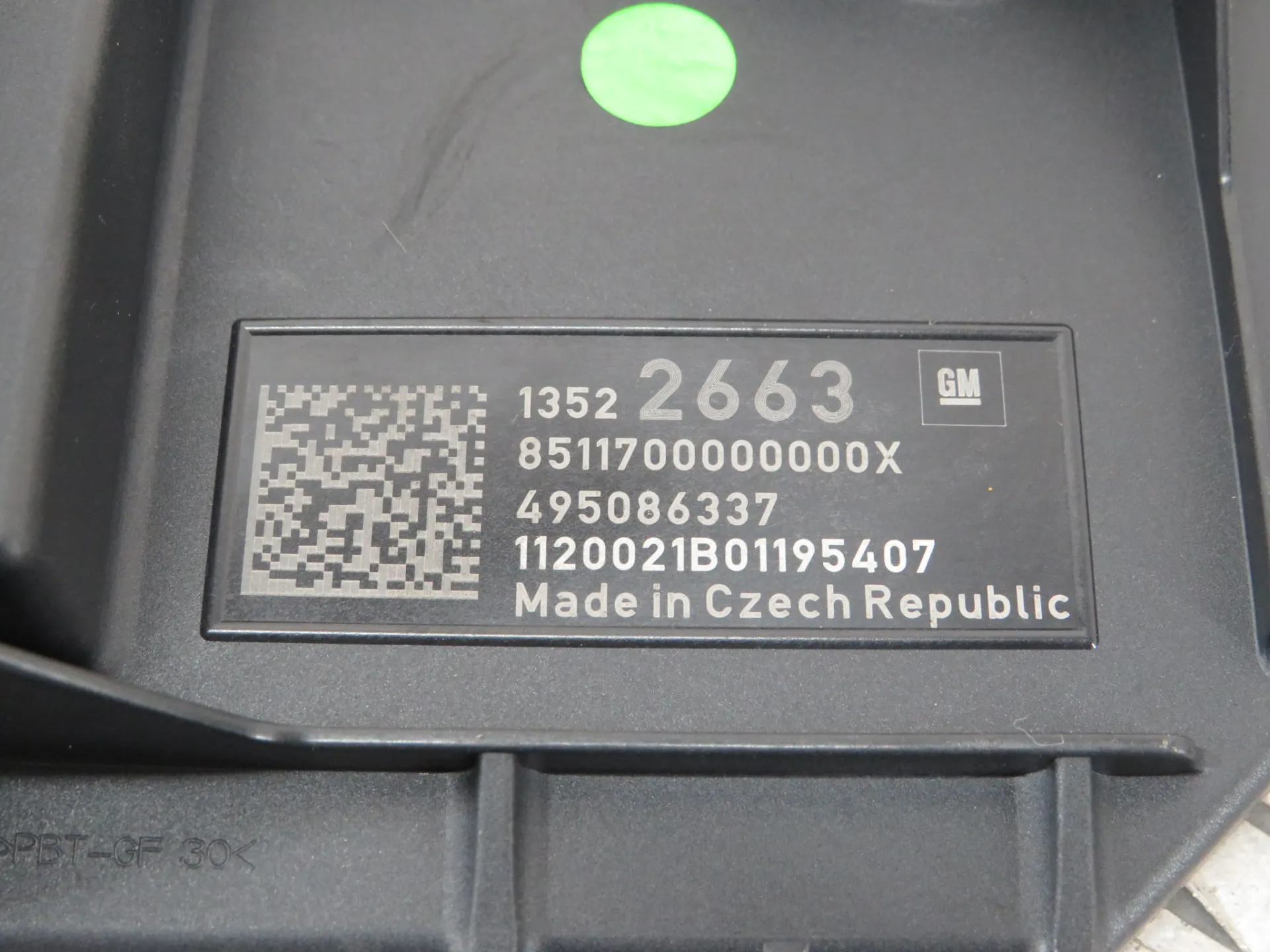 Centralina carburante OPEL Astra K Sports Tourer Imagem-2