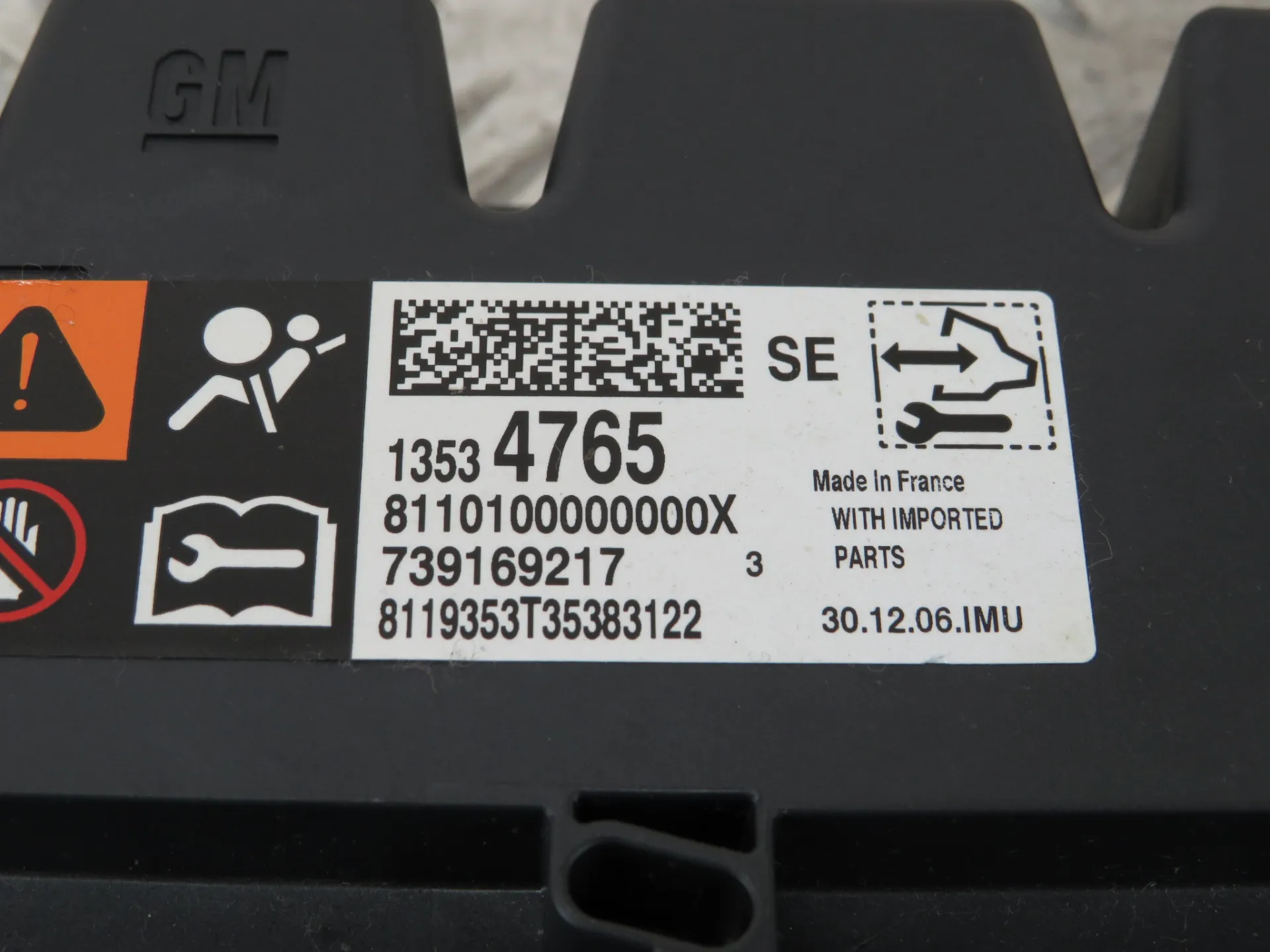 Centralina airbag OPEL Astra K Sports Tourer Imagem-2