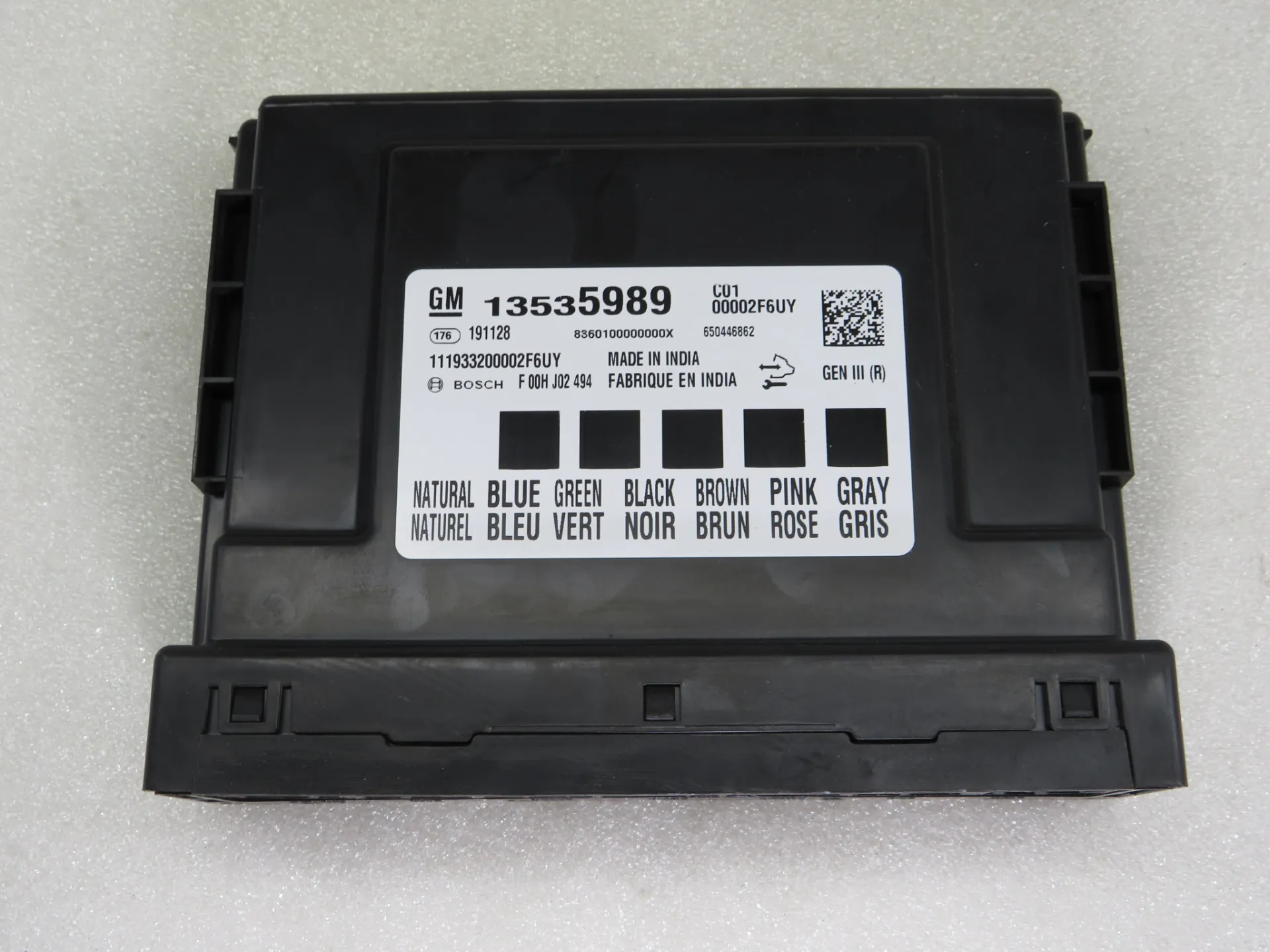 Comfort Unit Module OPEL Astra K Sports Tourer