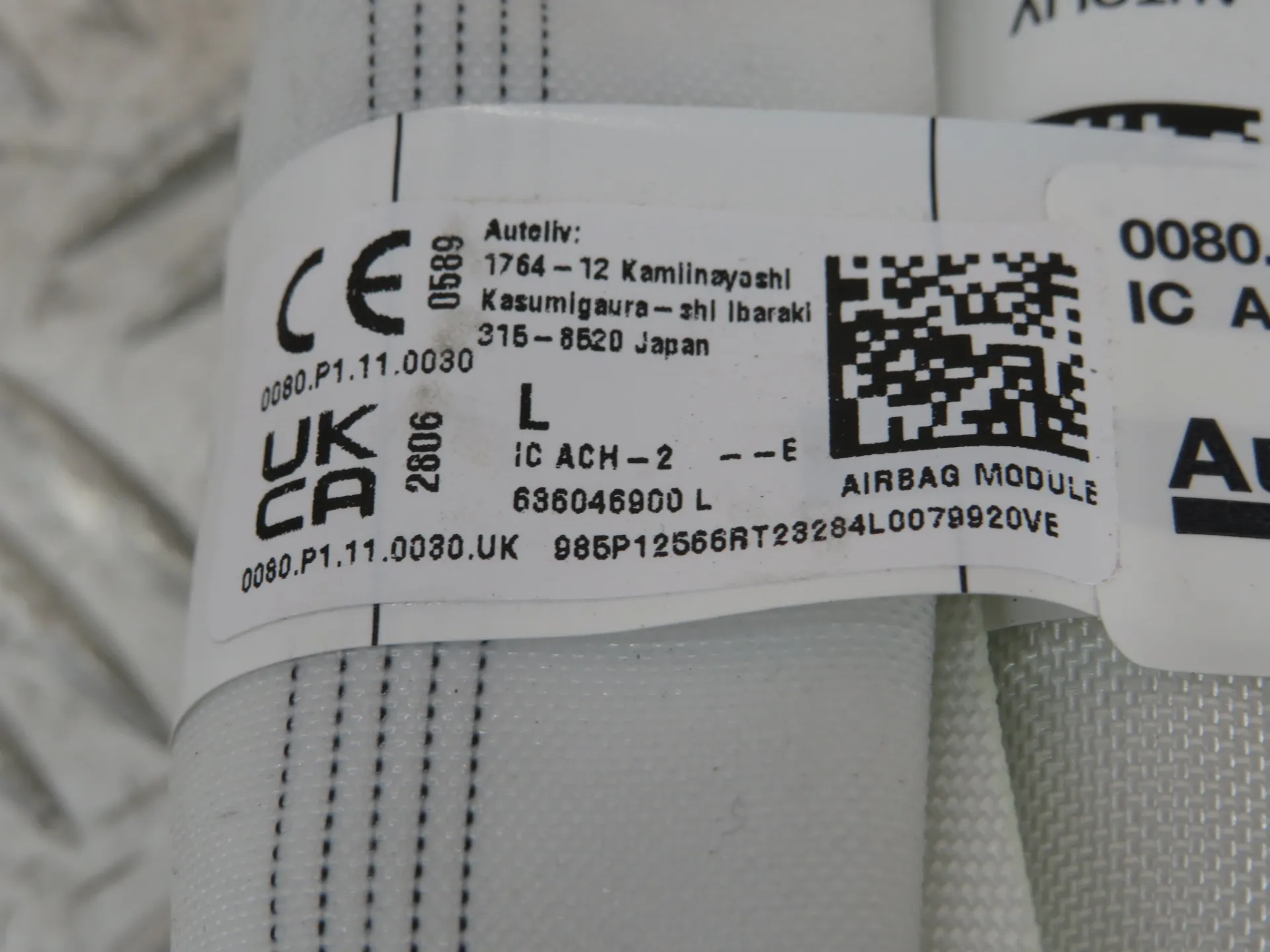 Airbag cortina esquerdo RENAULT Clio V (BF_) Imagem-2