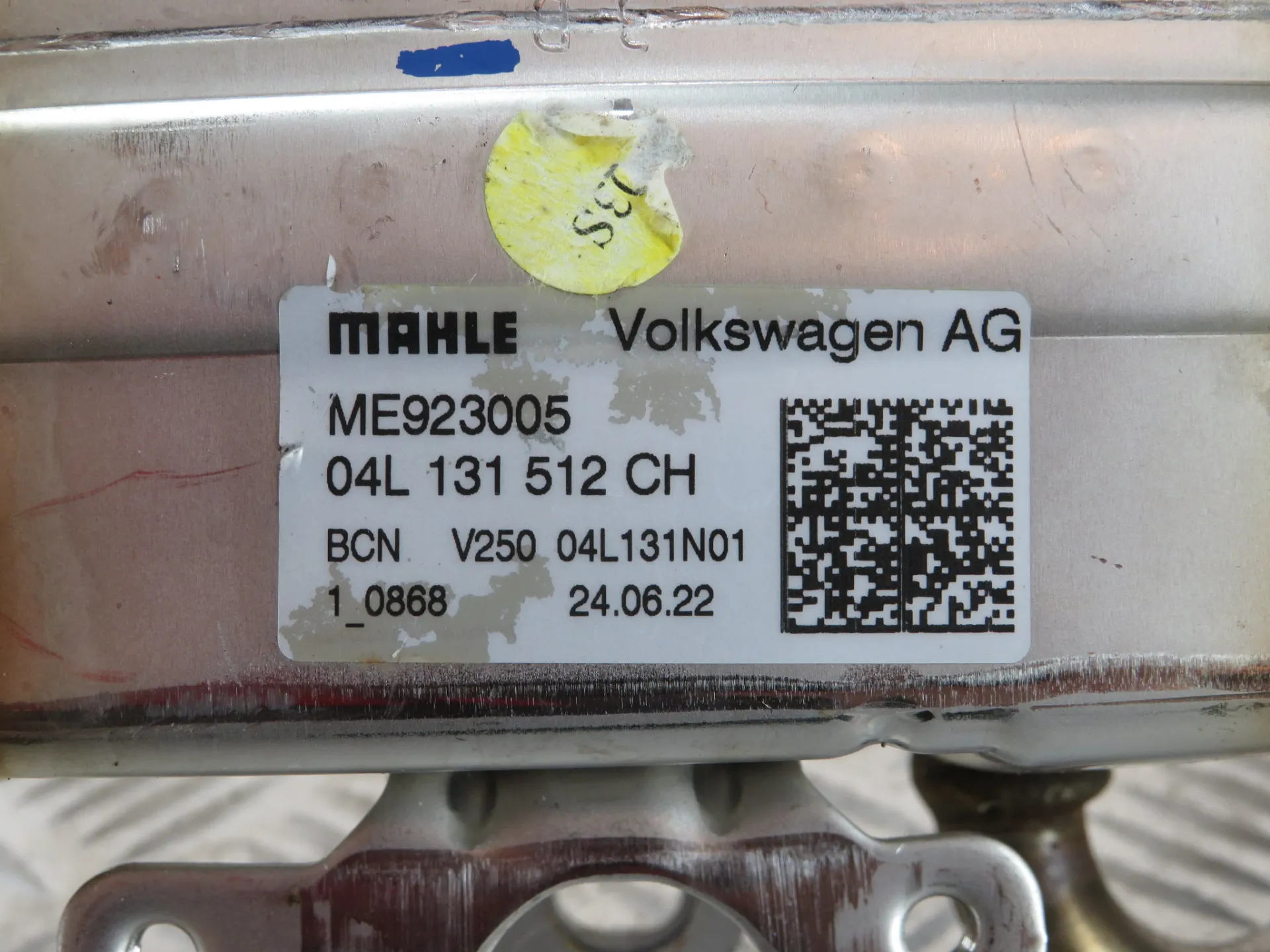 Radiador de gases / EGR VOLKSWAGEN Transporter VI Kombi (SGB, SGG, SGJ) Imagem-3