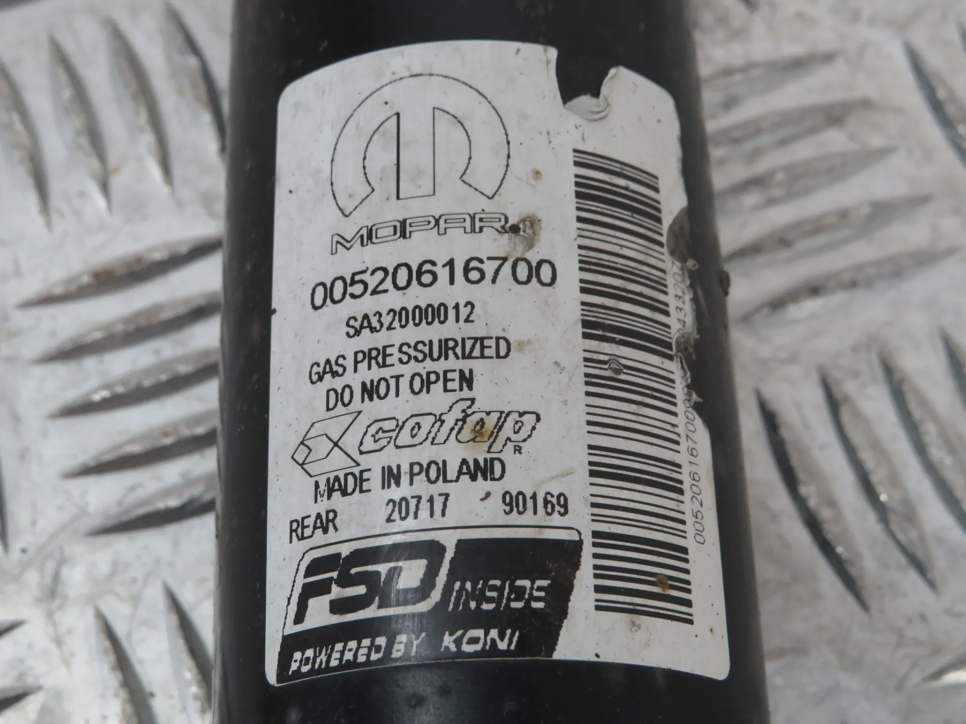 Amortisseur Arrière Gauche FIAT Tipo Wagon (358_) Imagem-3