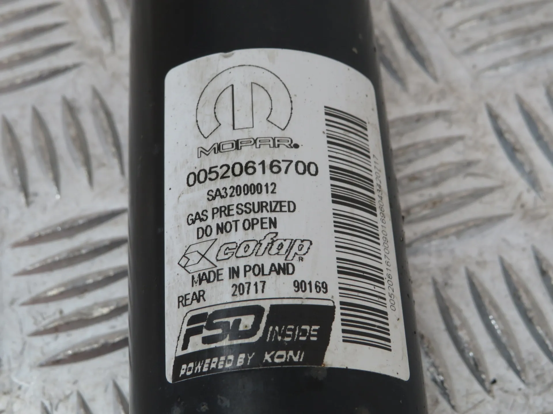 Amortisseur Arrière Droite FIAT Tipo Wagon (358_) Imagem-3