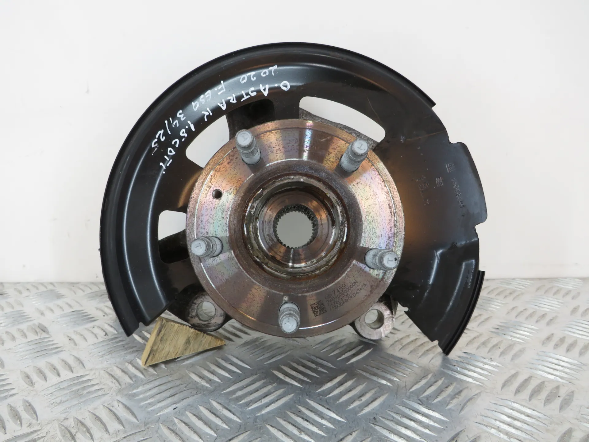 Left front steering knuckle OPEL Astra K Sports Tourer Imagem-2